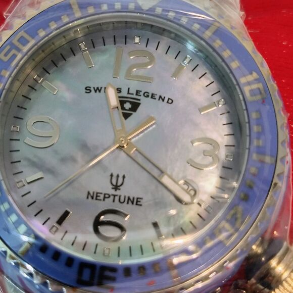Swiss Legend Neptune Watch Mother Of Pearl Face - Picture 10 of 10